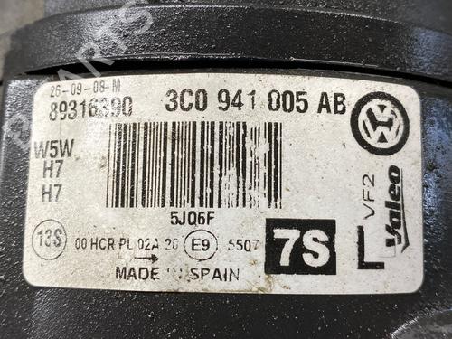 Left headlight VW PASSAT B6 Variant (3C5) 2.0 TDI | BP31770098C28 