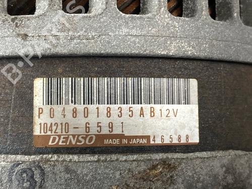 Alternator JEEP GRAND CHEROKEE IV (WK, WK2) 3.0 CRD V6 4x4 | BP16562761M7 