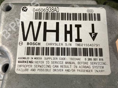 ECU airbags JEEP GRAND CHEROKEE III (WH, WK) 3.0 CRD 4x4 | BP22618778M53 