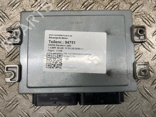 Engine control unit (ECU) DACIA SANDERO 1.4 (BS0C, BS0A, BS0G, BS1F, BS0E) | BP34646827M57 - Image 3