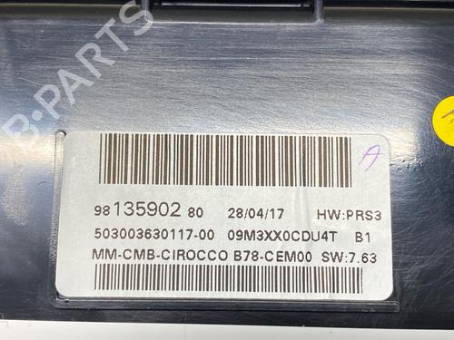 Instrument cluster CITROËN C4 Picasso II 1.2 THP 130 | BP29119494C47 