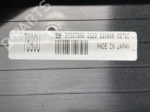 Climate control OPEL INSIGNIA A (G09) 2.0 CDTI (68) | BP30975241I5