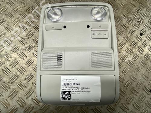 Interior roof light VW GOLF VI (5K1) 2.0 TDI | BP28423780I8 