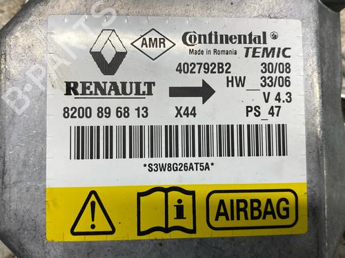 Kollisjonspute styreenhet RENAULT TWINGO II (CN0_) 1.2 16V (CN0K, CN0V, CN0A) | BP28111007M53 