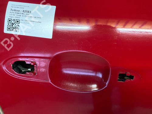Right front door ALFA ROMEO MITO (955_) 1.4 (955AXB1B, 955.AXF1B) | BP23084055C3 