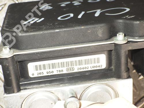 ABS pump RENAULT CLIO III Grandtour (KR0/1_) 1.5 dCi | BP4922187M43 