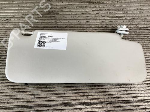 Used Left sun visor MERCEDES-BENZ B-CLASS Sports Tourer (W246, W242) B 200 CDI / d 4-matic (246.202) (136 hp) 18529340
