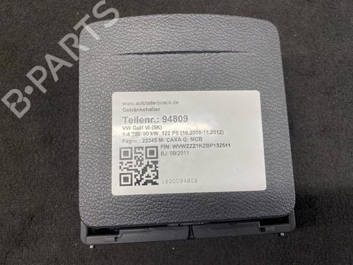 Kopholder/Genstandsholder Kopholder/Genstandsholder VW GOLF VI (5K1) 1.4 TSI (122 hp) 34521257 34521257