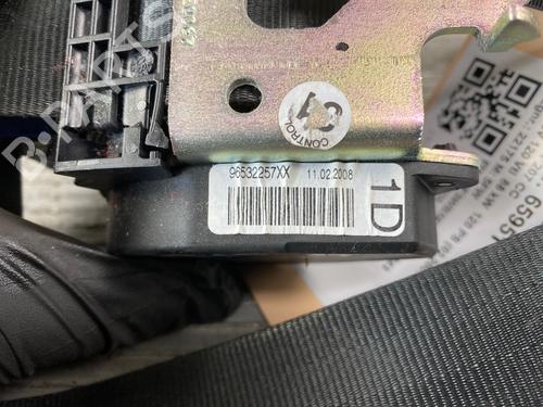 Front right seatbelt PEUGEOT 207 CC (WD_) 1.6 16V | BP15061670I25 