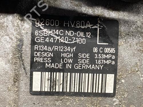 AC Kompressor NISSAN QASHQAI II (J11, J11_) 1.3 DIG-T | BP30940517M34