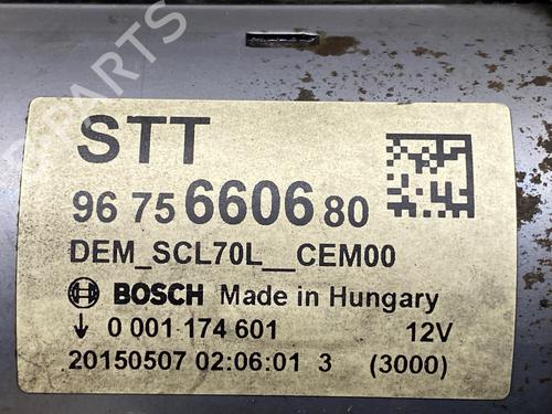 Starter PEUGEOT PARTNER Box Body/MPV 1.6 BlueHDi 100 | BP39719274M8 - Image 8