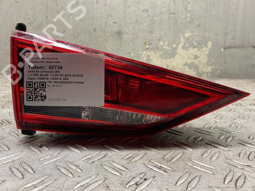 Used Left tailgate light AUDI A3 Limousine (8VS, 8VM) 1.0 TFSI (115 hp) 32476156