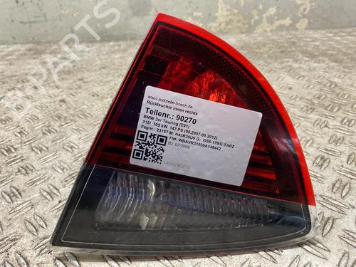 Used Right tailgate light BMW 3 Touring (E91) 318 i (143 hp) 29613074