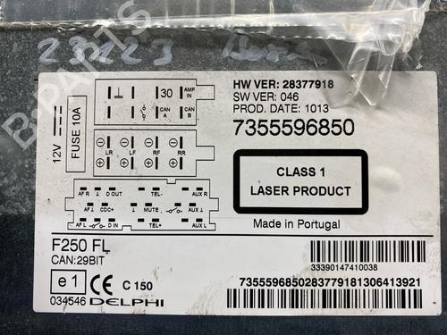 Radio PEUGEOT BOXER Platform/Chassis 2.2 HDi 130 | BP30726811E6