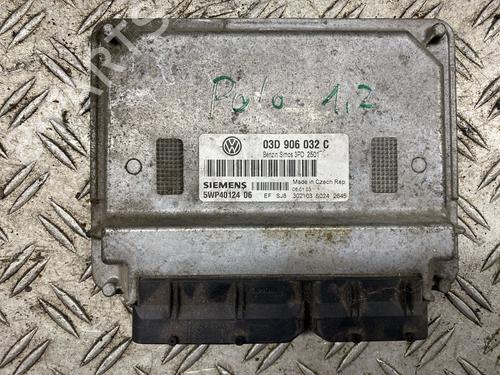 Used Engine control unit (ECU) VW POLO IV (9N_, 9A_) 1.2 (54 hp) 29480635