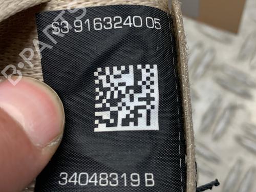Rear right seatbelt BMW 7 (F01, F02, F03, F04) 750 i, Li xDrive | BP23652888I28 