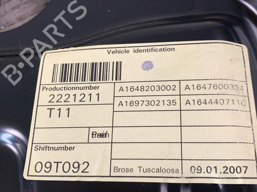 Rear left window mechanism MERCEDES-BENZ M-CLASS (W164) ML 350 4-matic (164.186) | BP17045067C24 