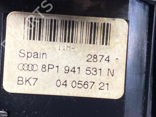 Headlight switch AUDI A3 (8P1) 2.0 TDI 16V | BP33014598I24  - Image 7