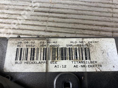 Tailgate BMW 7 (E65, E66, E67) 745 i, Li | BP10708565C6 
