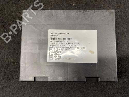 Electronic module OPEL CASCADA (W13) 1.6 SIDI (67) | BP37420774M83 - Image 6