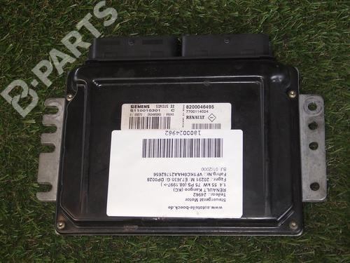 Used Engine control unit (ECU) RENAULT KANGOO (KC0/1_) 1.4 (KC0C, KC0H, KC0B, KC0M) (75 hp) 4921939