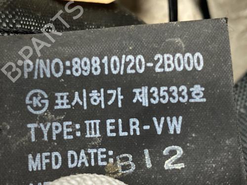 Rear left seatbelt HYUNDAI SANTA FÉ II (CM) 2.2 CRDi 4x4 | BP27478767I29 