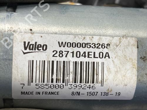 Rear wiper motor NISSAN QASHQAI II (J11, J11_) 1.3 DIG-T | BP30931905M102 
