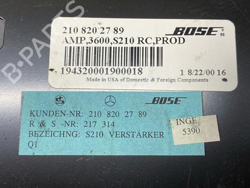 Electronic module MERCEDES-BENZ E-CLASS (W210) E 280 4-matic (210.081) | BP29809261M83 