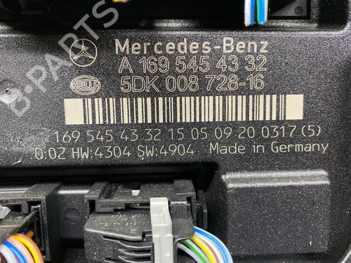 Fuse box MERCEDES-BENZ A-CLASS (W169) A 160 CDI (169.006, 169.306) | BP30398398E1