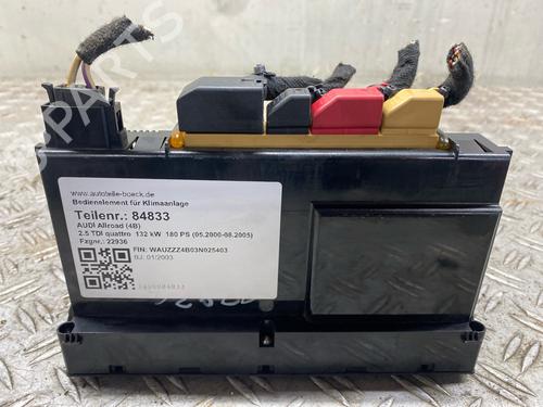Climate control AUDI ALLROAD C5 (4BH) 2.5 TDI quattro | BP24541031I5 