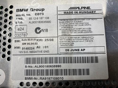 Radio BMW 1 (E87) 120 d | BP36293403E6  - Image 7
