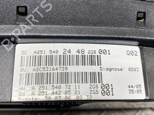 Instrument cluster MERCEDES-BENZ R-CLASS (W251, V251) R 350 4-matic (251.065, 251.165) | BP24398376C47 