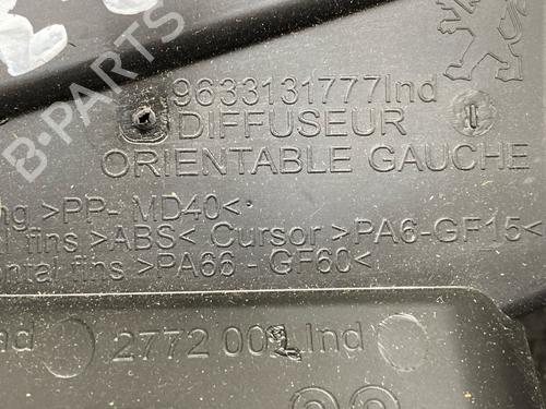 Air vent PEUGEOT 2008 I (CU_) 1.2 THP 110 / PureTech 110 | BP33690547I21  - Image 7
