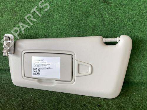 Left sun visor MERCEDES-BENZ A-CLASS (W176) A 180 (176.042) (122 hp) 17329875