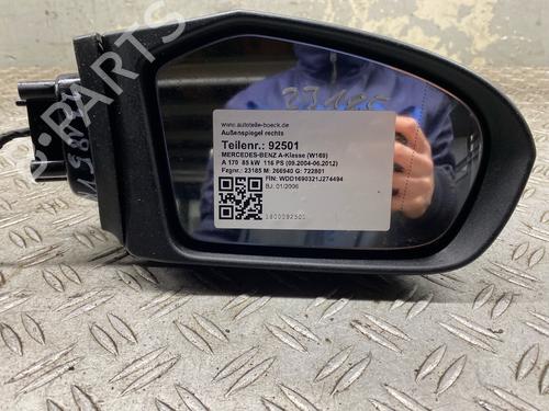 Specchietto retrovisore destro MERCEDES-BENZ A-CLASS (W169) A 170 (169.032, 169.332) (116 hp) 32305283