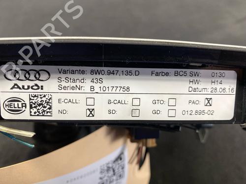 Interior roof light AUDI A4 B9 Avant (8W5, 8WD) 2.0 TDI | BP33182652I8 - Image 11