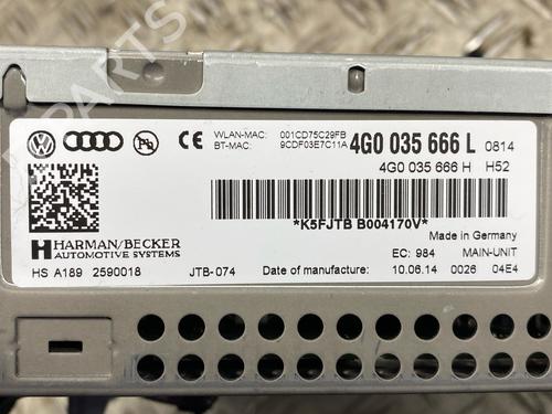 Radio AUDI A6 C7 Avant (4G5, 4GD) 3.0 TDI | BP29273113E6 