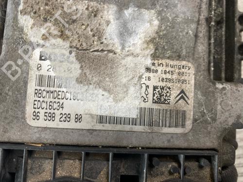 Engine control unit (ECU) PEUGEOT 206 CC (2D) 1.6 HDi 110 | BP17477995M57 