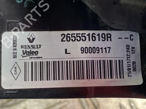 Left taillight DACIA DOKKER MPV (KE_) 1.2 TCe (KEM0, KEAY) | BP32201389C34 