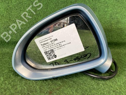 Left mirror OPEL CORSA D (S07) 1.4 (L08, L68) | BP13930884C26 