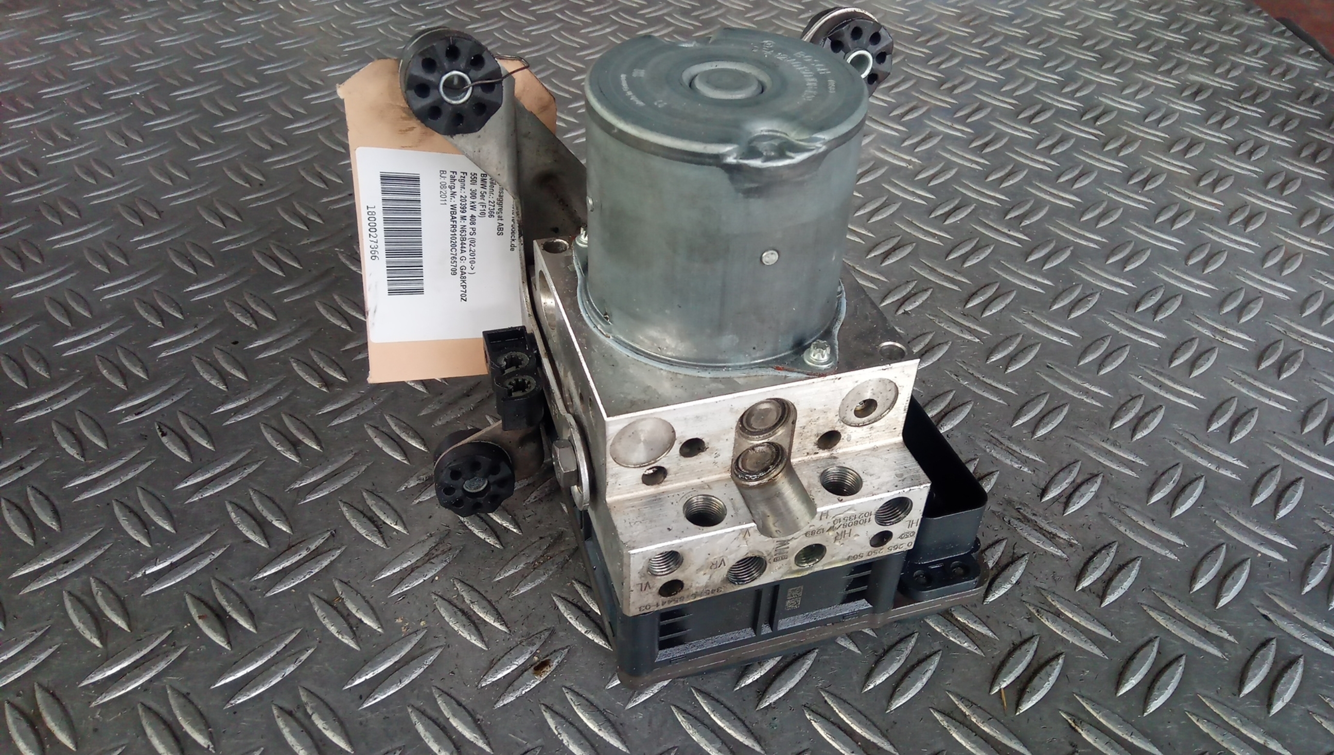 ABS pump BMW 5 (F10) 550 i 4923127 | B-Parts 