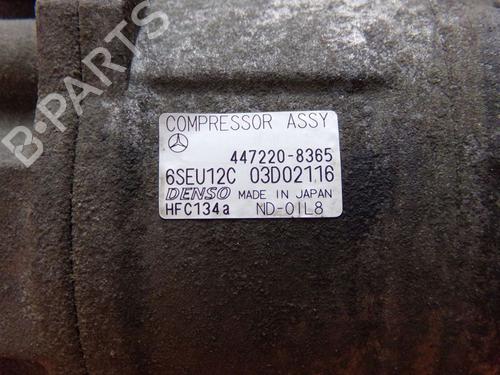 AC compressor MERCEDES-BENZ A-CLASS (W168) A 160 (168.033, 168.133) | BP28087268M34 