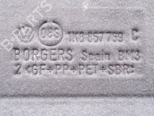 Rear parcel shelf VW SCIROCCO III (137, 138) 2.0 TFSI | BP30521948C85 