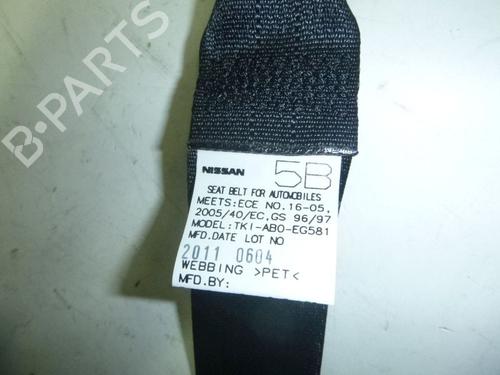 Rear left seatbelt NISSAN MICRA IV (K13K, K13KK) 1.2 | BP24386719I29 