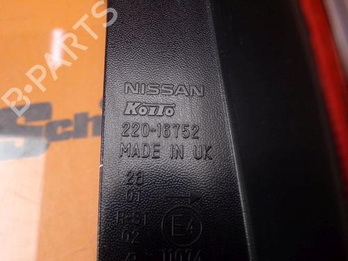 Right taillight NISSAN NOTE (E11, NE11) 1.6 | BP24413871C35 