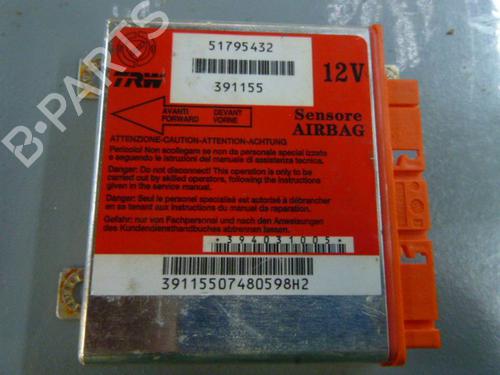 Kollisjonspute styreenhet FIAT GRANDE PUNTO (199_) 1.4 (199AXB11, 199AXB1A, 199BXB1A, 199AXL1A) (77 hp) 24379986