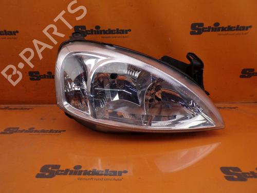 Højre forlygte OPEL CORSA C (X01) 1.0 (F08, F68) (60 hp) 29217251