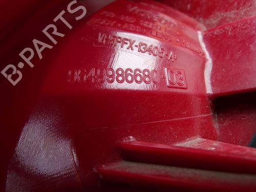 Left taillight PEUGEOT 207 (WA_, WC_) 1.4 | BP29873347C34
