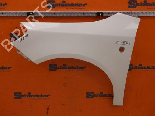 Forskærm venstre SKODA FABIA II Combi (545) 1.2 TSI (105 hp) 33154570