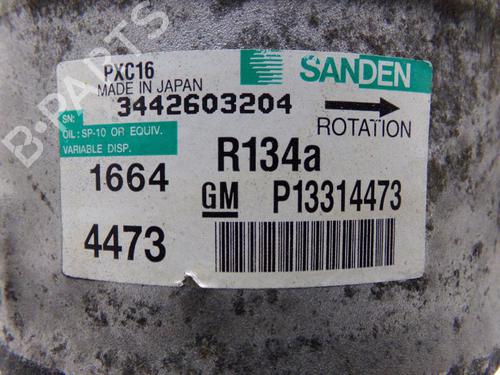 AC-Kompressor OPEL INSIGNIA A (G09) 2.0 CDTI (68) | BP30889160M34